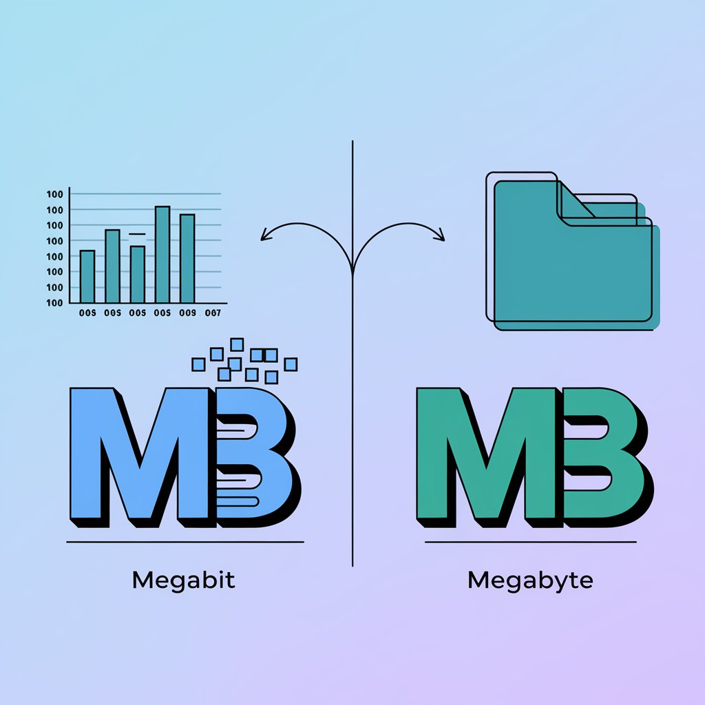 Megabit vs Megabyte