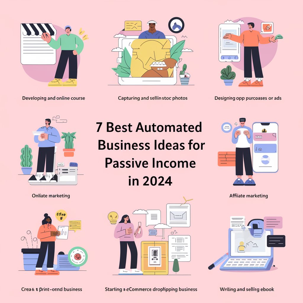 7 Best Automated Business Ideas For Passive Income in 2024