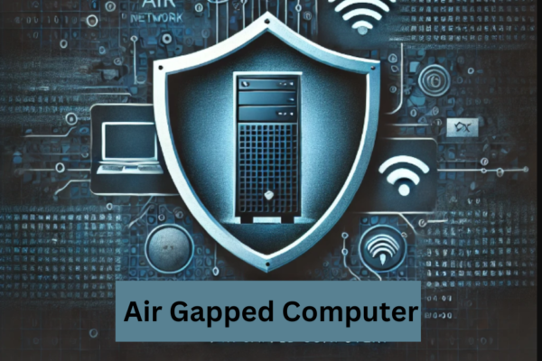 Image to show what is an air gapped computer